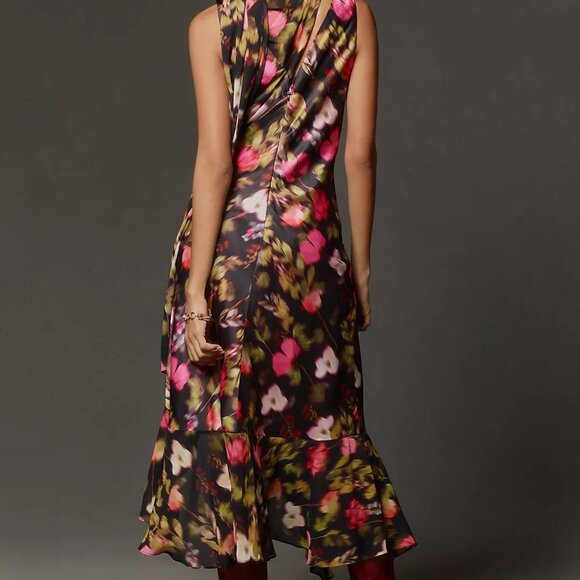 NWT Anthropologie En Saison Maura Midi Dress - Picture 2 of 9